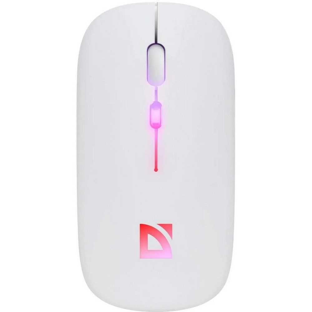 Мышь беспроводная Defender Touch MM-997, BT+2.4G, белый 1 Мышь беспроводная Defender Touch MM-997, BT+2.4G, белый 1