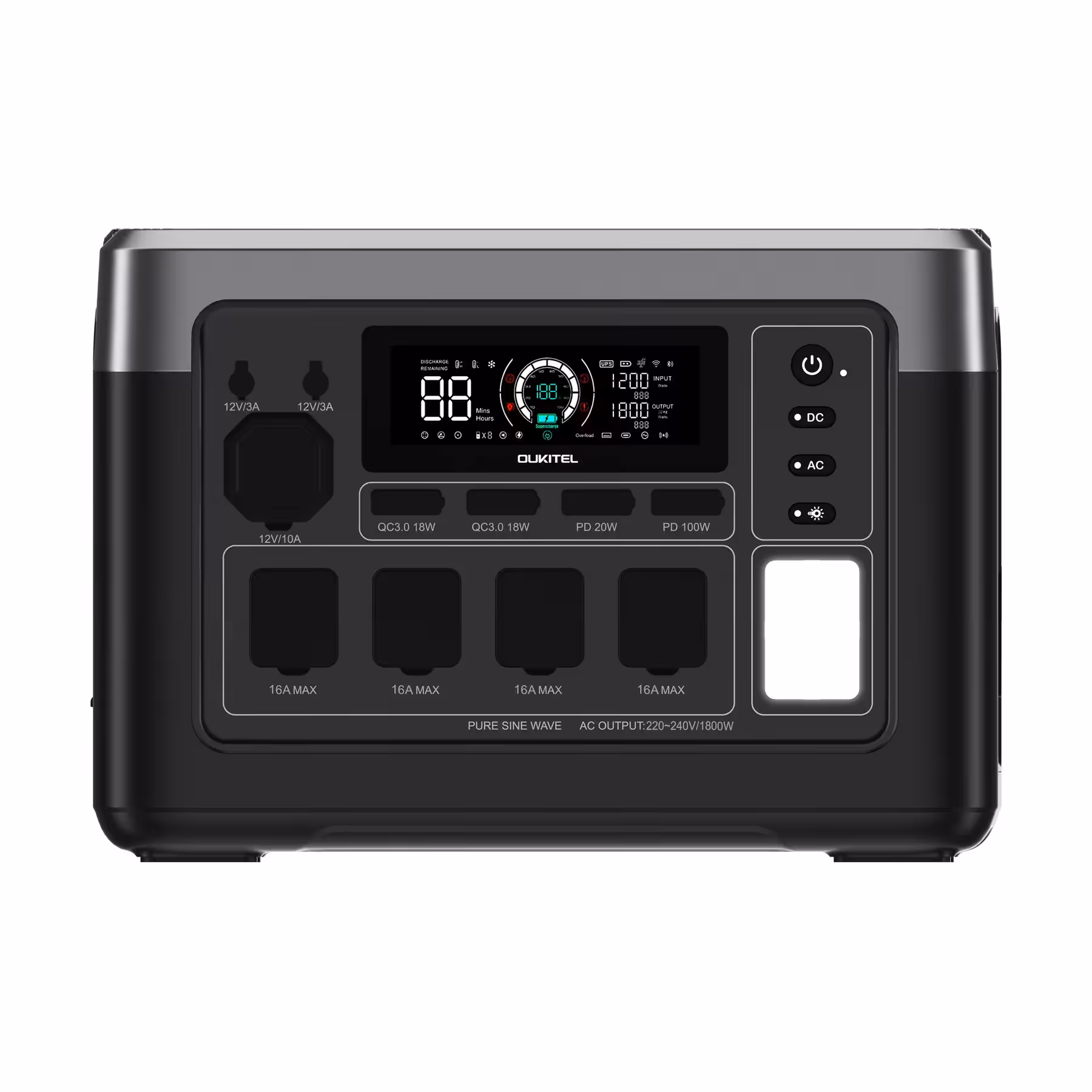 Электростанция портативная OUKITEL P1000E PLUS 1800W Solar Generator 1048Wh 3 Электростанция портативная OUKITEL P1000E PLUS 1800W Solar Generator 1048Wh 3