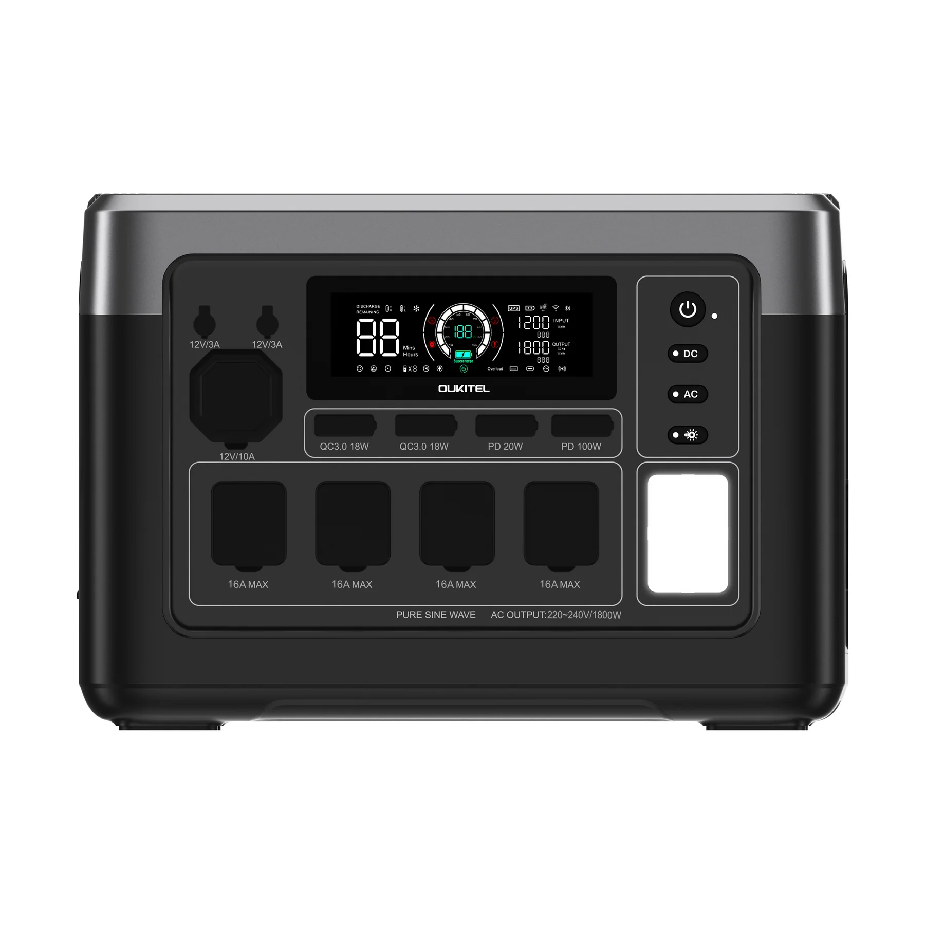 Электростанция портативная OUKITEL P1000E PLUS 1800W Solar Generator 1048Wh 3 Электростанция портативная OUKITEL P1000E PLUS 1800W Solar Generator 1048Wh 3