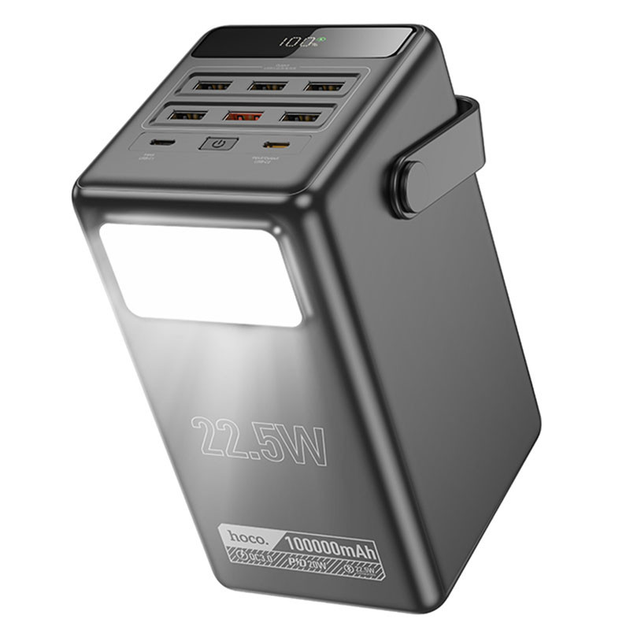 Power Bank Hoco DB03 Endure 22.5W fully compatible power bank(100000mAh) black 1 Power Bank Hoco DB03 Endure 22.5W fully compatible power bank(100000mAh) black 1