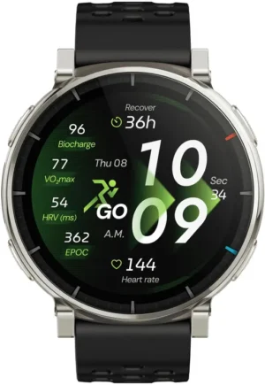 Часы Amazfit Active 3 A2559 Premium Apex Silver 1