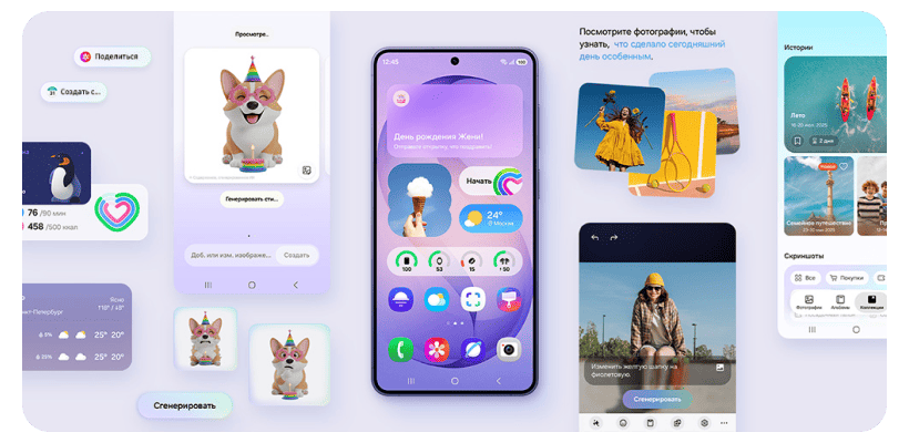 Смартфон Samsung Galaxy S26 5G 12/512GB Violet (SM-S942B/DS) 5 Samsung-Galaxy-S26-03