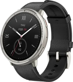 Часы Amazfit Active 2R A2437 Premium Leather Black (24379602007930) 1