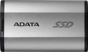 Внешний SSD A-Data 500GB SD810, External, USB 3.2 Type-C серый 1