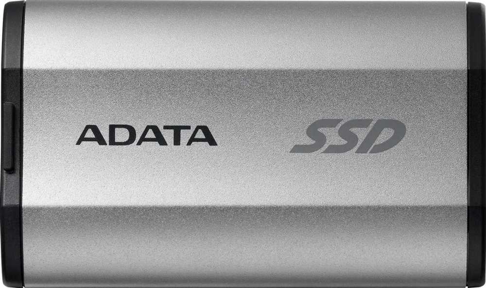 Внешний SSD A-Data 500GB SD810, External, USB 3.2 Type-C серый 1 Внешний SSD A-Data 500GB SD810, External, USB 3.2 Type-C серый 1