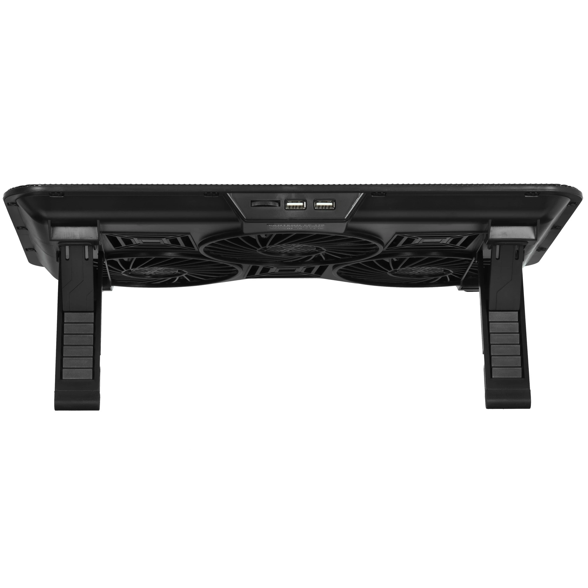 Охлаждающая подставка для ноутбука PANTEON CP-170 Black 9"-18", USB, 6 вентиляторов 5 Охлаждающая подставка для ноутбука PANTEON CP-170 Black 9"-18", USB, 6 вентиляторов 5
