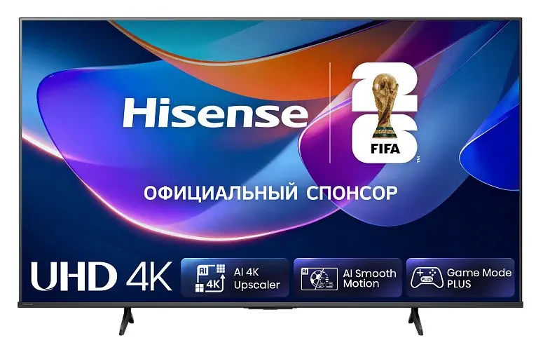 Телевизор Hisense 55A6S, 4K Ultra HD, Smart TV HomeOS, MEMC, черный 2