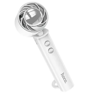 Вентилятор HOCO HX61 Exquisite handheld folding fan white 1 Вентилятор HOCO HX61 Exquisite handheld folding fan white 1