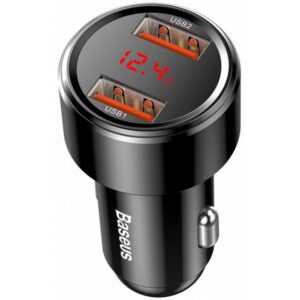 АЗУ Baseus Magic Dual QC display intelligent and car charging of 45W black 1