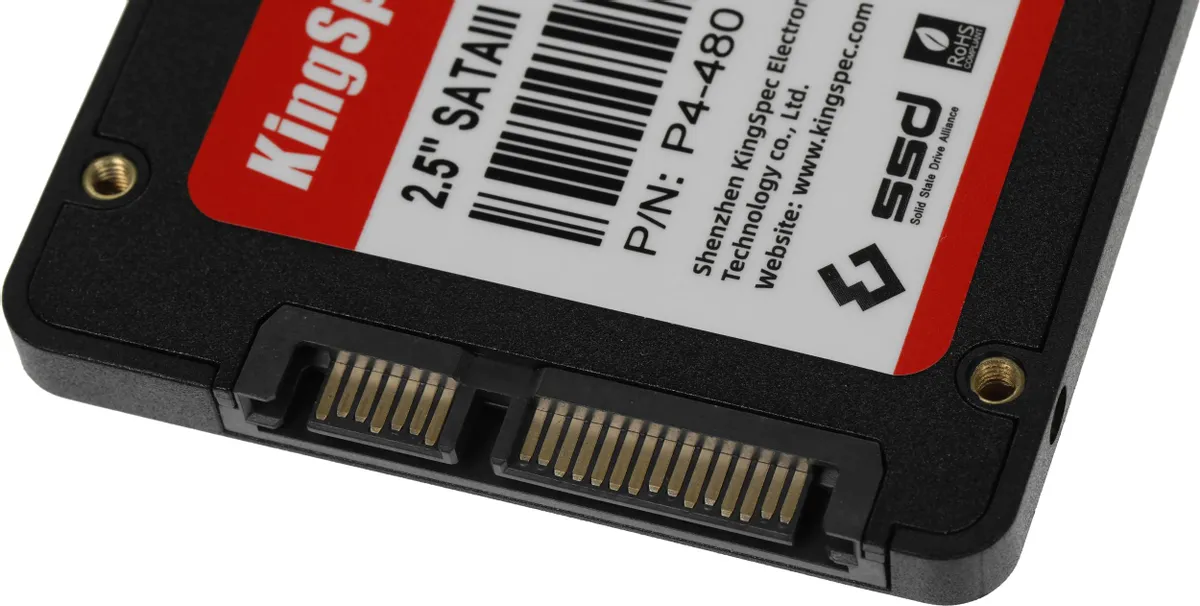 SSD KINGSPEC P4-480 480GB, 2.5" 7mm, SATA3, R/W 560/520MB/s 4 SSD KINGSPEC P4-480 480GB, 2.5" 7mm, SATA3, R/W 560/520MB/s 4