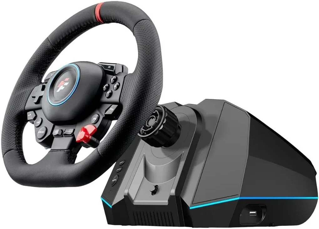 Руль FlashFire Monaco Racing Wheel, F117, черный 3 Руль FlashFire Monaco Racing Wheel, F117, черный 3