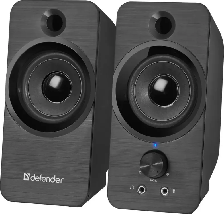 Акустика 2.0 Defender SPK-190 черный 1 Акустика 2.0 Defender SPK-190 черный 1
