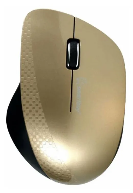 Мышь беспроводная Smartbuy 309AG, USB, золотой металлик 1 Мышь беспроводная Smartbuy 309AG, USB, золотой металлик 1