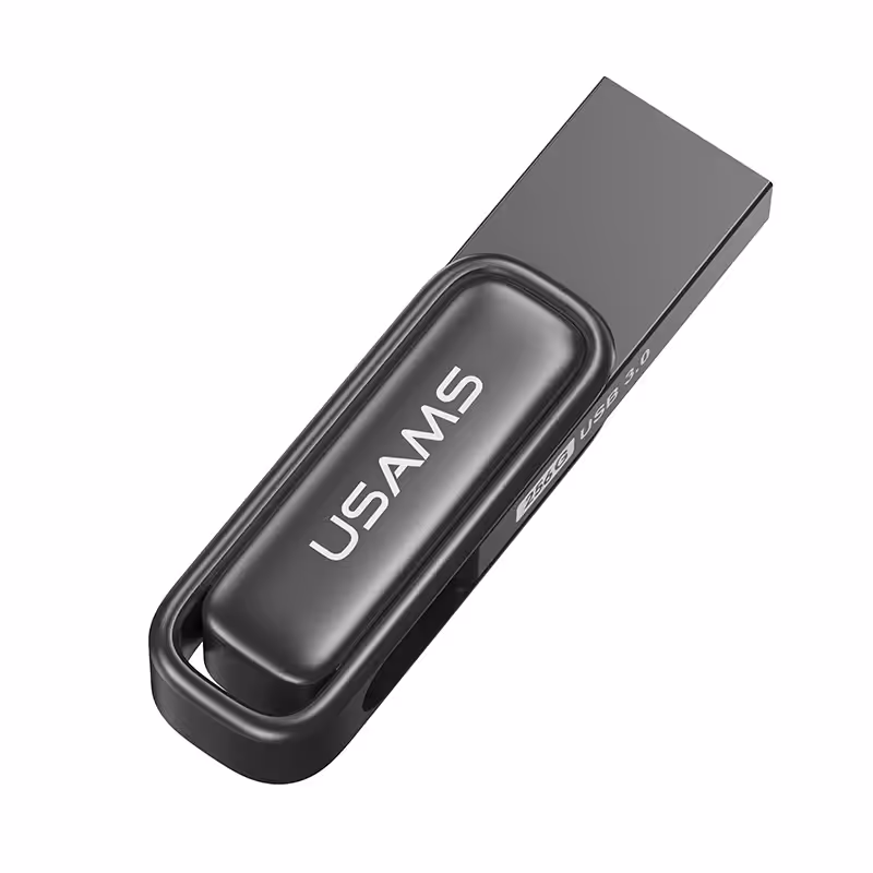 USB Flash USAMS US-ZB334 256Gb 3.0 Zinc Alloy Rotating tarnish 1 USB Flash USAMS US-ZB334 256Gb 3.0 Zinc Alloy Rotating tarnish 1