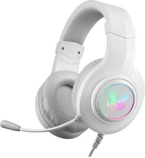 Гарнитура игровая Defender Ghost LED, белый 1