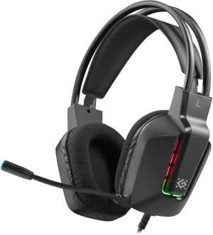 Гарнитура игровая Defender Gothic, RGB, черный 1