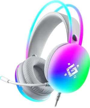 Гарнитура игровая Defender Ignis RGB, белый 1 Гарнитура игровая Defender Ignis RGB, белый 1