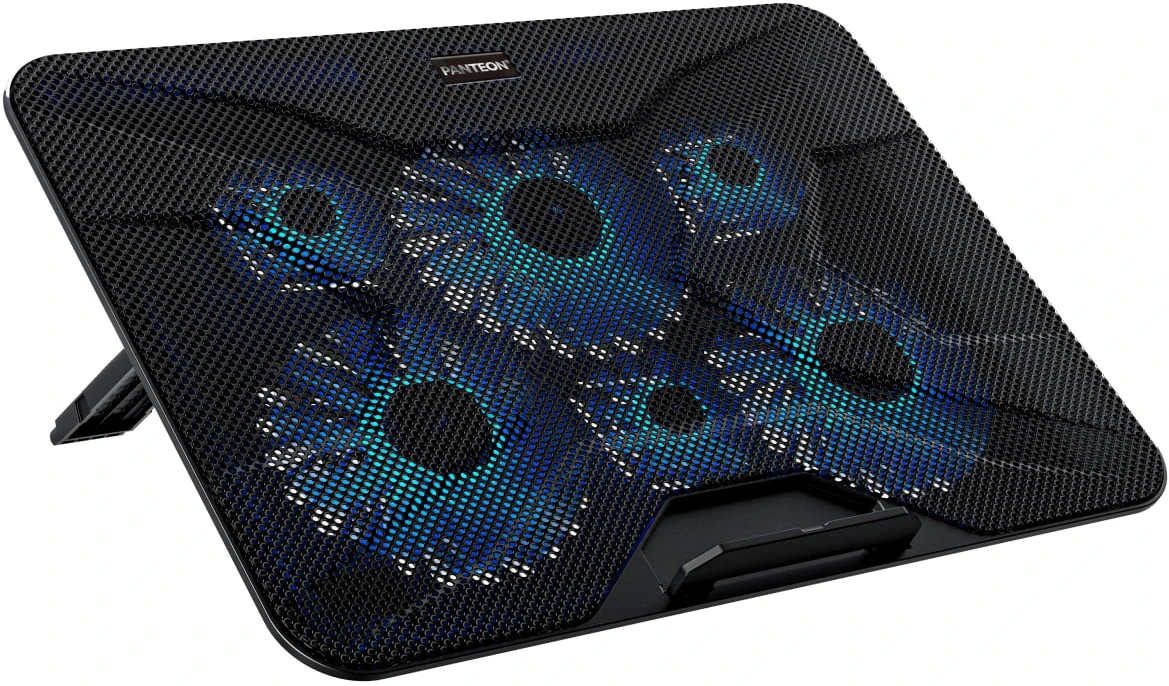 Охлаждающая подставка для ноутбука PANTEON CP-170 Black 9"-18", USB, 6 вентиляторов 3 Охлаждающая подставка для ноутбука PANTEON CP-170 Black 9"-18", USB, 6 вентиляторов 3