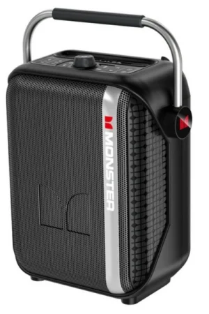 Портативная колонка с караоке MONSTER Traveler Mini (MS22186), (1 беспр. микр. в комлпекте), чёрный 1