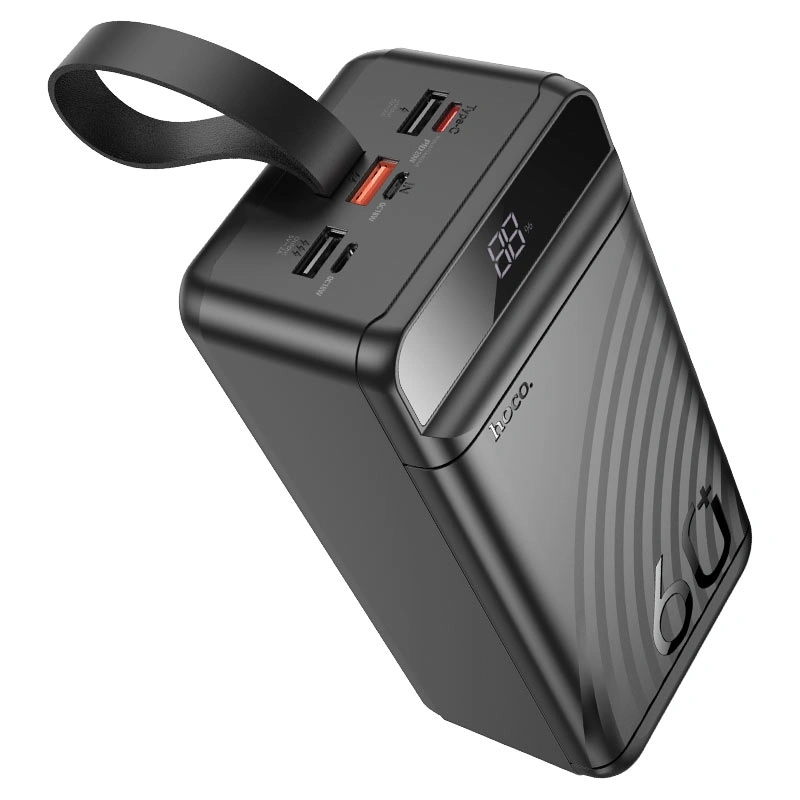 Power Bank Hoco J123C Element 22.5W+PD20W fully compatible with digital display(60000mAh) black 3 Power Bank Hoco J123C Element 22.5W+PD20W fully compatible with digital display(60000mAh) black 3