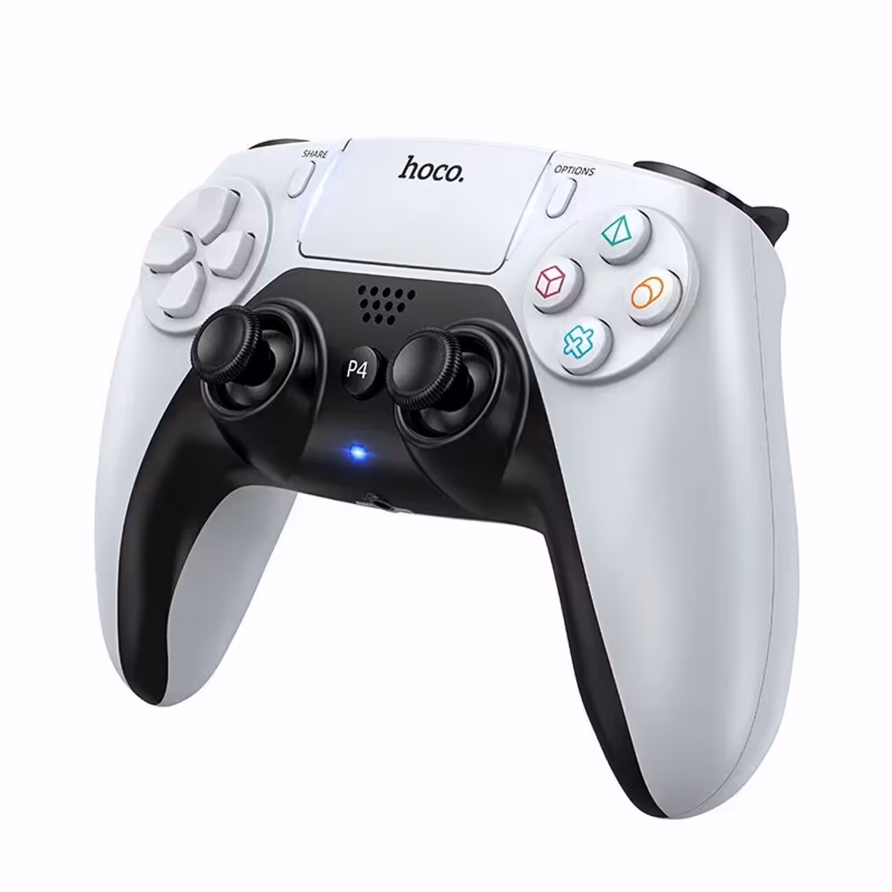 Геймпад HOCO GA1 Phoenix PS4 wireless game controller white 1 Геймпад HOCO GA1 Phoenix PS4 wireless game controller white 1