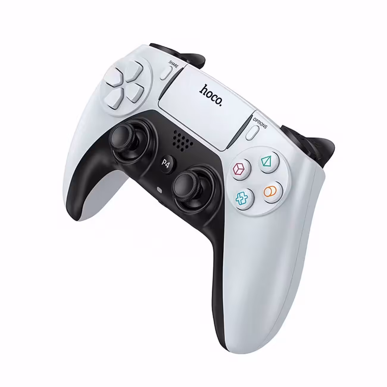 Геймпад HOCO GA1 Phoenix PS4 wireless game controller white 4 Геймпад HOCO GA1 Phoenix PS4 wireless game controller white 4