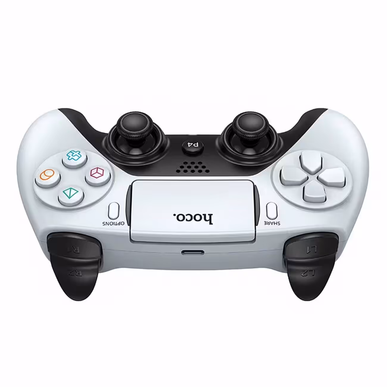 Геймпад HOCO GA1 Phoenix PS4 wireless game controller white 5 Геймпад HOCO GA1 Phoenix PS4 wireless game controller white 5