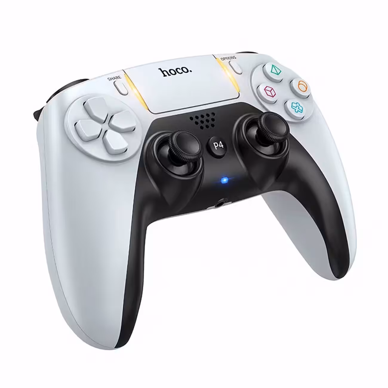 Геймпад HOCO GA1 Phoenix PS4 wireless game controller white 6 Геймпад HOCO GA1 Phoenix PS4 wireless game controller white 6