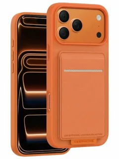 Накладка Keephone Suedea для iPhone 17Pro Max cosmic orange 1