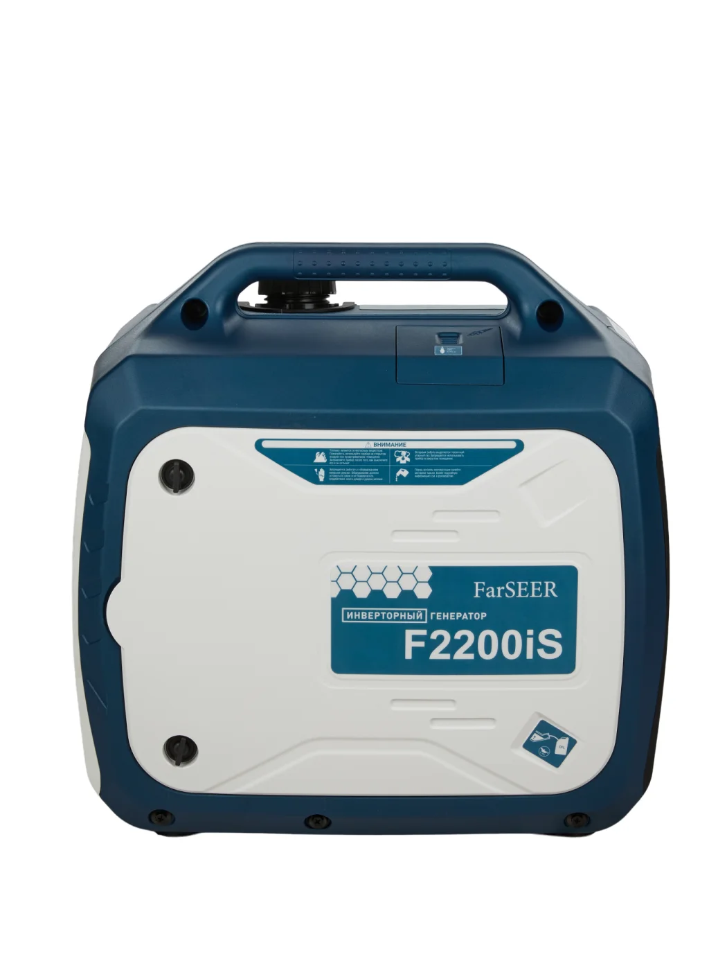 Бензиновый генератор FarSEER F2200iS, инверторный, пластиковый корпус, белый 8 Бензиновый генератор FarSEER F2200iS, инверторный, пластиковый корпус, белый 8