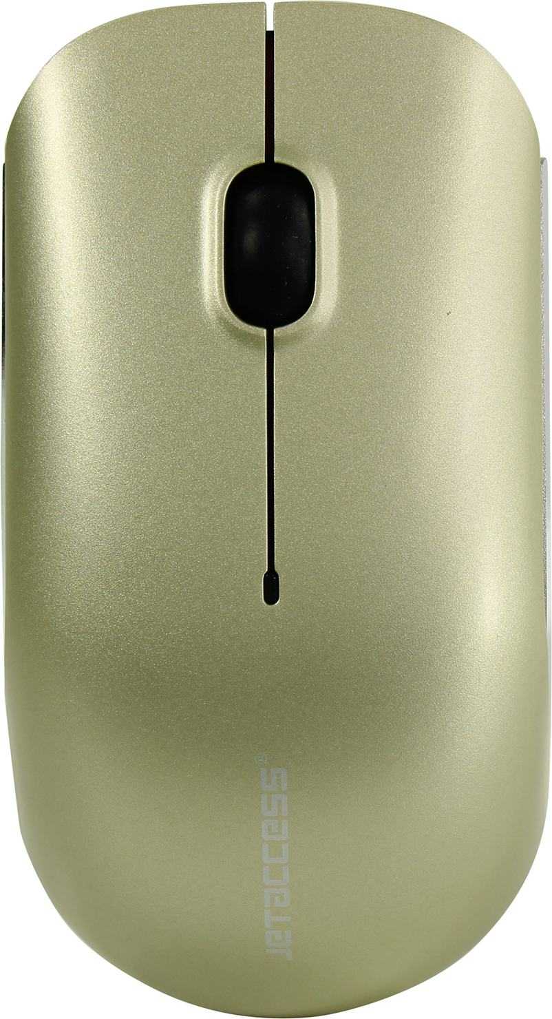 Мышь беспроводная JETACCESS R95 BT, BT+2.4G, золотой 1 Мышь беспроводная JETACCESS R95 BT, BT+2.4G, золотой 1