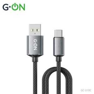 Кабель USB/Type-C G-ON GC-U10 3A (тканевый) Aluminum alloy 2м черный 1