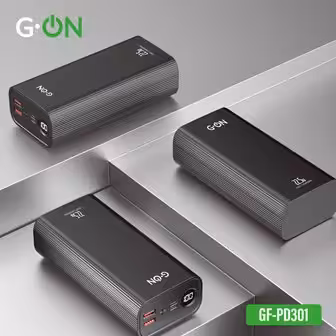 Внешний аккумулятор G-ON GF-PD301 30000mAh PD22.5W black 2 Внешний аккумулятор G-ON GF-PD301 30000mAh PD22.5W black 2