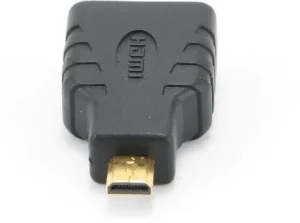 Переходник microHDMI (Male) -HDMI (Female), Cablexpert A-HDMI-FD 1