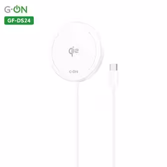 БЗУ G-ON GF-DS24 Qi2 магнитн.белое 1 БЗУ G-ON GF-DS24 Qi2 магнитн.белое 1