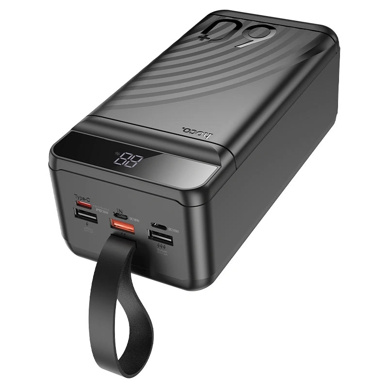 Power Bank Hoco J123C Element 22.5W+PD20W fully compatible with digital display(60000mAh) black 4 Power Bank Hoco J123C Element 22.5W+PD20W fully compatible with digital display(60000mAh) black 4