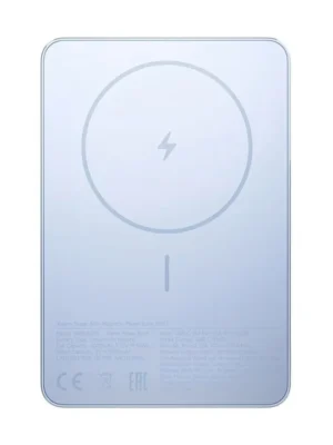 Портативный аккумулятор Xiaomi Magnetic Ultra-Thin Power Bank Magsafe 5000 mAh 7.5W (WPB0507S) Blue 1 Портативный аккумулятор Xiaomi Magnetic Ultra-Thin Power Bank Magsafe 5000 mAh 7.5W (WPB0507S) Blue 1