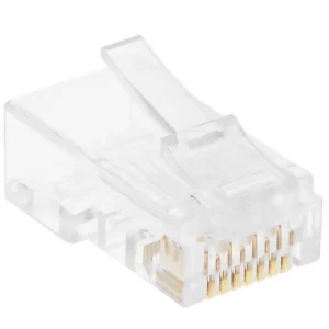 Коннектор Cablexpert RJ-45 (8P8C) LC-8P8C-002 универсальная кат.6, 30 микрон (100 шт.) 1