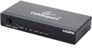 HDMI Разветвитель Cablexpert HDMI 1=>4 (DSP-4PH4-02) 1 HDMI Разветвитель Cablexpert HDMI 1=>4 (DSP-4PH4-02) 1