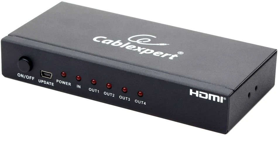HDMI Разветвитель Cablexpert HDMI 1=>4 (DSP-4PH4-02) 1 HDMI Разветвитель Cablexpert HDMI 1=>4 (DSP-4PH4-02) 1