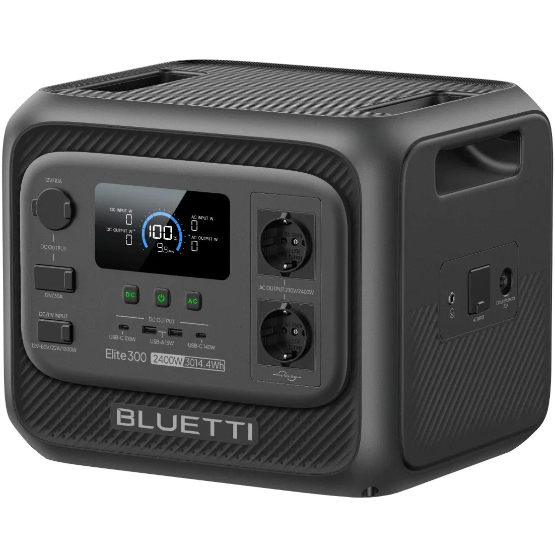 Портативная электростанция Bluetti Elite 300 3014Wh чёрный 3 Портативная электростанция Bluetti Elite 300 3014Wh чёрный 3