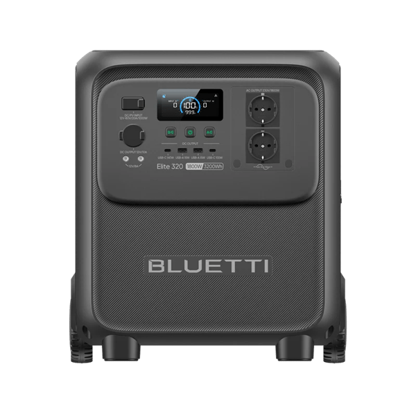 Портативная электростанция BLUETTI Elite 320 (1800W/3200Wh, LiFePO4, 34,59kg) 1 Портативная электростанция BLUETTI Elite 320 (1800W/3200Wh, LiFePO4, 34,59kg) 1