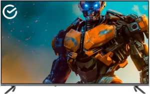 55" Телевизор SBER SDX-55UQ6000DGA QLED, 4K Ultra HD, СМАРТ ТВ, Салют ТВ, темно-серый 1