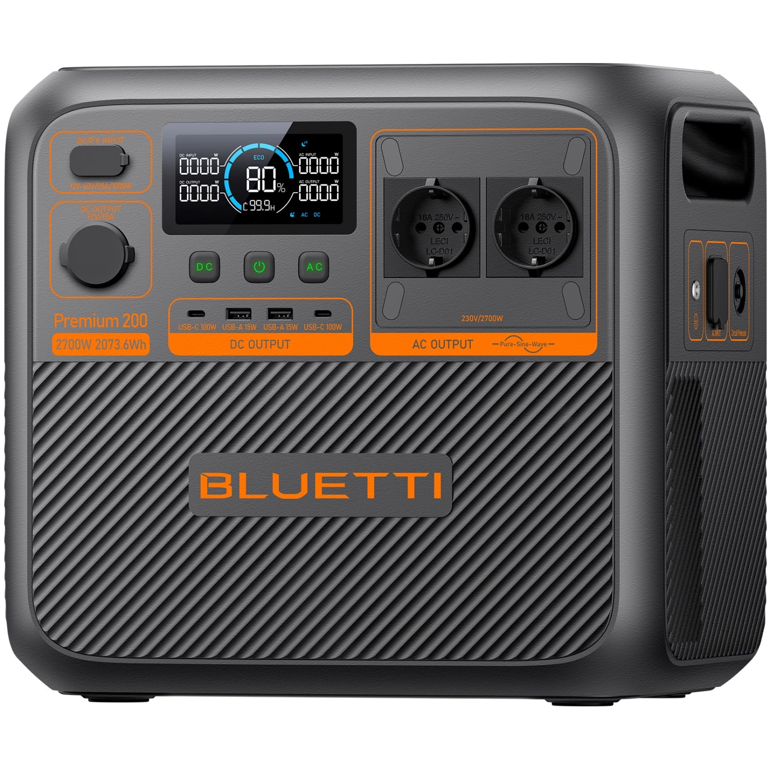 Портативная электростанция BLUETTI Premium 200 V2 (2700W/2074Wh,LiFePO4,24,24kg) 1 Портативная электростанция BLUETTI Premium 200 V2 (2700W/2074Wh,LiFePO4,24,24kg) 1