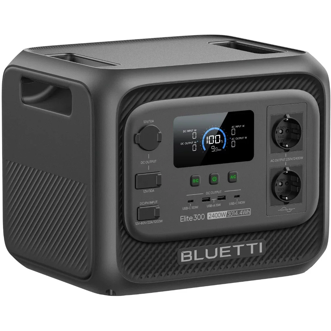 Портативная электростанция Bluetti Elite 300 3014Wh чёрный 2 Портативная электростанция Bluetti Elite 300 3014Wh чёрный 2