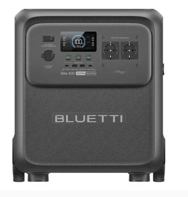 Портативная электростанция Bluetti Elite 400 /2600Вт/3840Втч 1 Портативная электростанция Bluetti Elite 400 /2600Вт/3840Втч 1