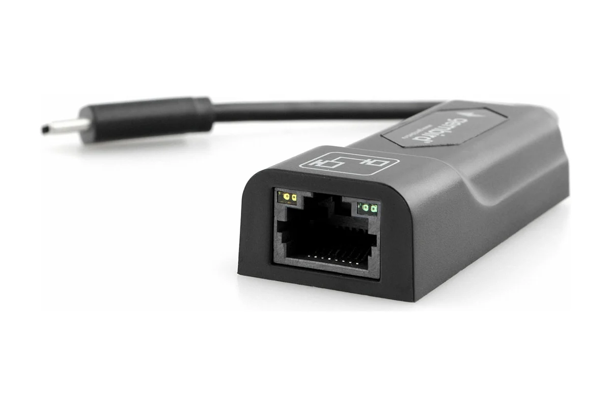 Проводной сетевой Type-C LAN адаптер Gembird NIC-U6, RJ45 100/1000Mbps 1 Проводной сетевой Type-C LAN адаптер Gembird NIC-U6, RJ45 100/1000Mbps 1