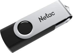 Флэш-драйв Netac 64Gb U505 3.2 black/silver 1