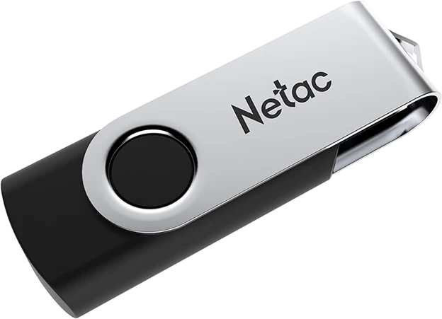 Флэш-драйв Netac 64Gb U505 3.2 black/silver 1 Флэш-драйв Netac 64Gb U505 3.2 black/silver 1