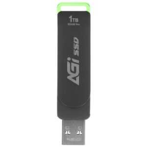 Внешний накопитель SSD AGI ED138 Pro 1Tb (AGI1T0G33ED138P-CB), USB 3.2 Gen 2, Type-C-Type-A, черный 1